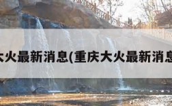 重庆大火最新消息(重庆大火最新消息视频)
