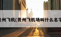 贵州飞机(贵州飞机场叫什么名字)
