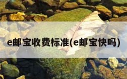 e邮宝收费标准(e邮宝快吗)