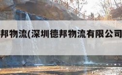 深圳德邦物流(深圳德邦物流有限公司社保地址)
