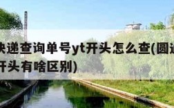 圆通快递查询单号yt开头怎么查(圆通运单号yt开头有啥区别)