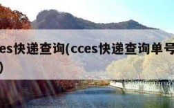 cces快递查询(cces快递查询单号查询)
