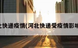 河北快递疫情(河北快递受疫情影响吗)