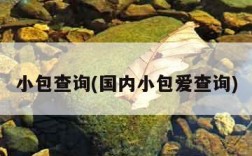小包查询(国内小包爱查询)