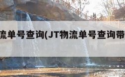 jt物流单号查询(JT物流单号查询带定位)