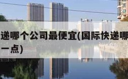 国际快递哪个公司最便宜(国际快递哪个公司最便宜一点)