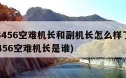 cz3456空难机长和副机长怎么样了(cz3456空难机长是谁)