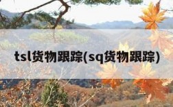 tsl货物跟踪(sq货物跟踪)