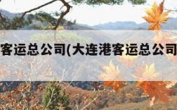 大连港客运总公司(大连港客运总公司是国企吗)