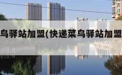 快递菜鸟驿站加盟(快递菜鸟驿站加盟费多少钱)