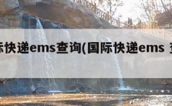 国际快递ems查询(国际快递ems 查询)
