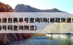 邮政快递包裹单号查询l询(邮政快递包裹单号查询号码查询物流)
