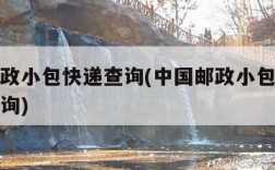 中国邮政小包快递查询(中国邮政小包裹查询单号查询)