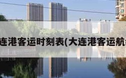 大连港客运时刻表(大连港客运航线)