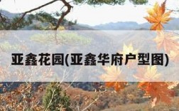 亚鑫花园(亚鑫华府户型图)