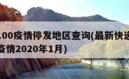 快递100疫情停发地区查询(最新快递停运通知疫情2020年1月)