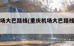 重庆机场大巴路线(重庆机场大巴路线时刻表查询)
