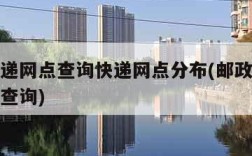 邮政快递网点查询快递网点分布(邮政快递网点地址查询)