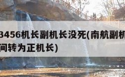 南航3456机长副机长没死(南航副机长多长时间转为正机长)