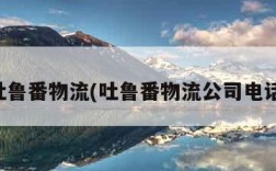 吐鲁番物流(吐鲁番物流公司电话)