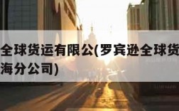 罗宾逊全球货运有限公(罗宾逊全球货运有限公司上海分公司)