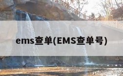 ems查单(EMS查单号)