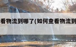 怎么查看物流到哪了(如何查看物流到哪里了)