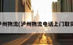 泸州物流(泸州物流电话上门取货)