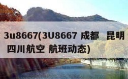 3u8667(3U8667 成都  昆明 四川航空 航班动态)