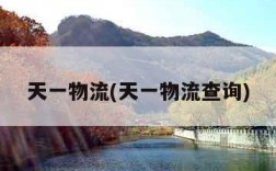 天一物流(天一物流查询)