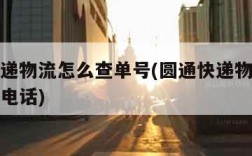 圆通快递物流怎么查单号(圆通快递物流怎么查单号电话)