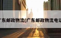 广东邮政物流(广东邮政物流电话)