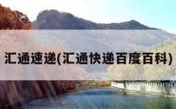 汇通速递(汇通快递百度百科)