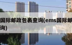 ems国际邮政包裹查询(ems国际邮政单号查询)