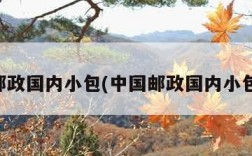 中国邮政国内小包(中国邮政国内小包查询)