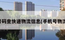 手机号码查快递物流信息(手机号物流查询)