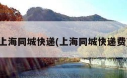 上海同城快递(上海同城快递费)