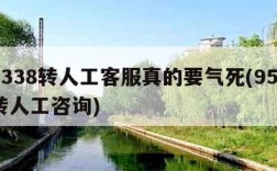 95338转人工客服真的要气死(95378转人工咨询)