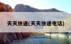 天天快递(天天快递电话)