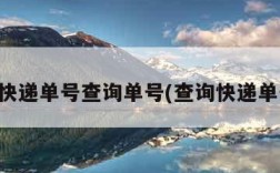 申通快递单号查询单号(查询快递单号码)