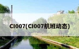 CI007(CI007航班动态)