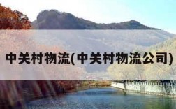 中关村物流(中关村物流公司)