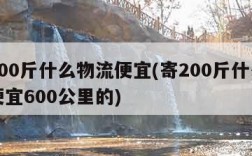 寄200斤什么物流便宜(寄200斤什么物流便宜600公里的)