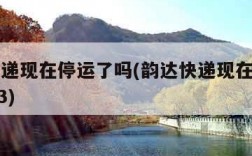 韵达快递现在停运了吗(韵达快递现在停运了吗2023)