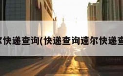 速尔快递查询(快递查询速尔快递查询)