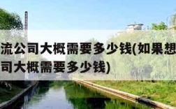 开个物流公司大概需要多少钱(如果想开一家物流公司大概需要多少钱)
