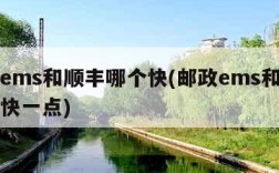 邮政ems和顺丰哪个快(邮政ems和顺丰哪个快一点)