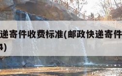 邮政快递寄件收费标准(邮政快递寄件收费标准2024)