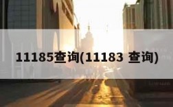 11185查询(11183 查询)