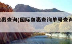 国际包裹查询(国际包裹查询单号查询跟踪EMS)